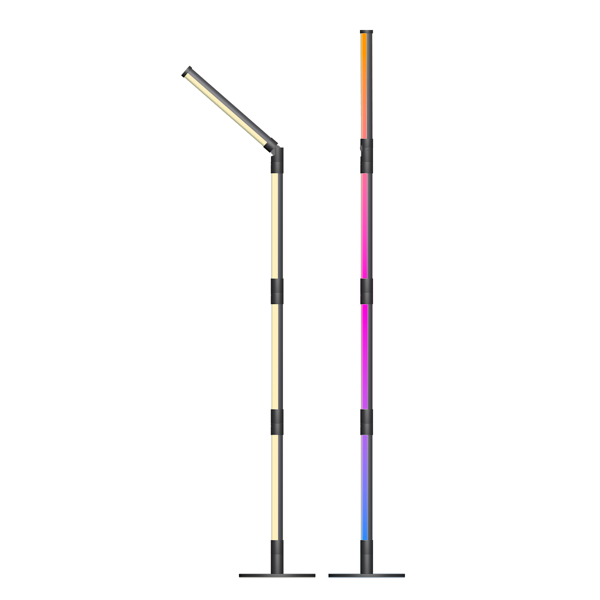 HCP205  四节旋转落地灯